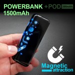 Star war sekali pakai bintang Vape Star LED Flash Panel dengan 15ml Refillable POD 1500mAh Powerbank+200mAh POD Device Vape Online Toko Jakarta